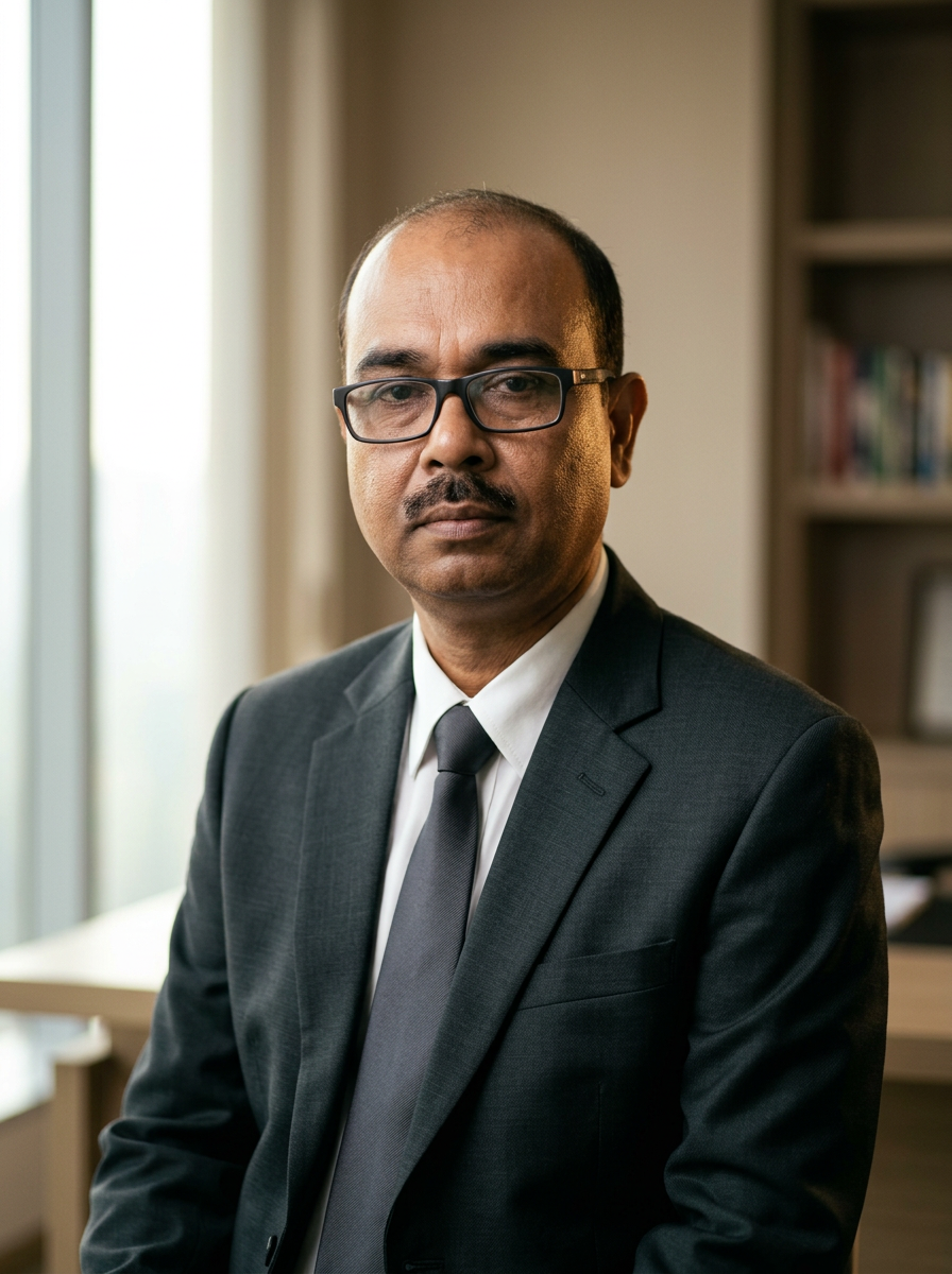 Portrait of Pratap Chandra Mishra, Chartered Engineer